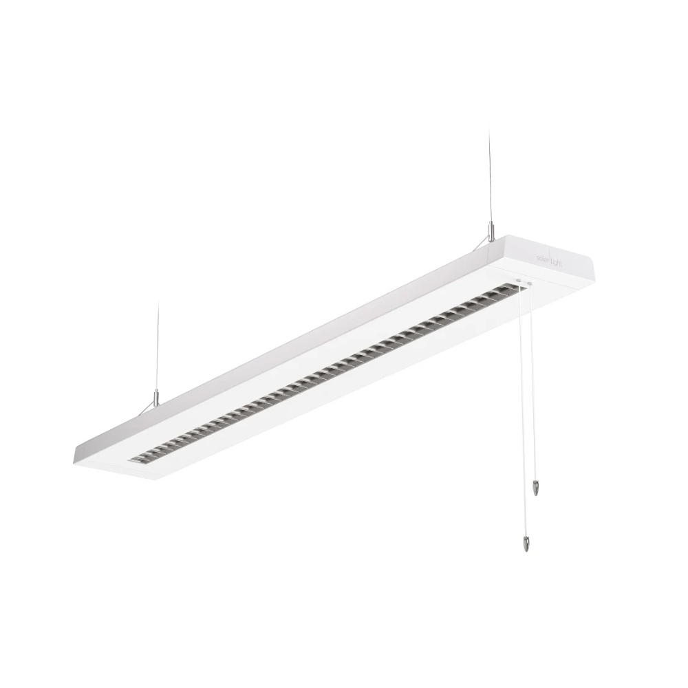 Light One Nedhængt Kontorarmatur CCT Dæmpbar 2 Trækledning 38W 220-240V IP20 Hvid Solar Light