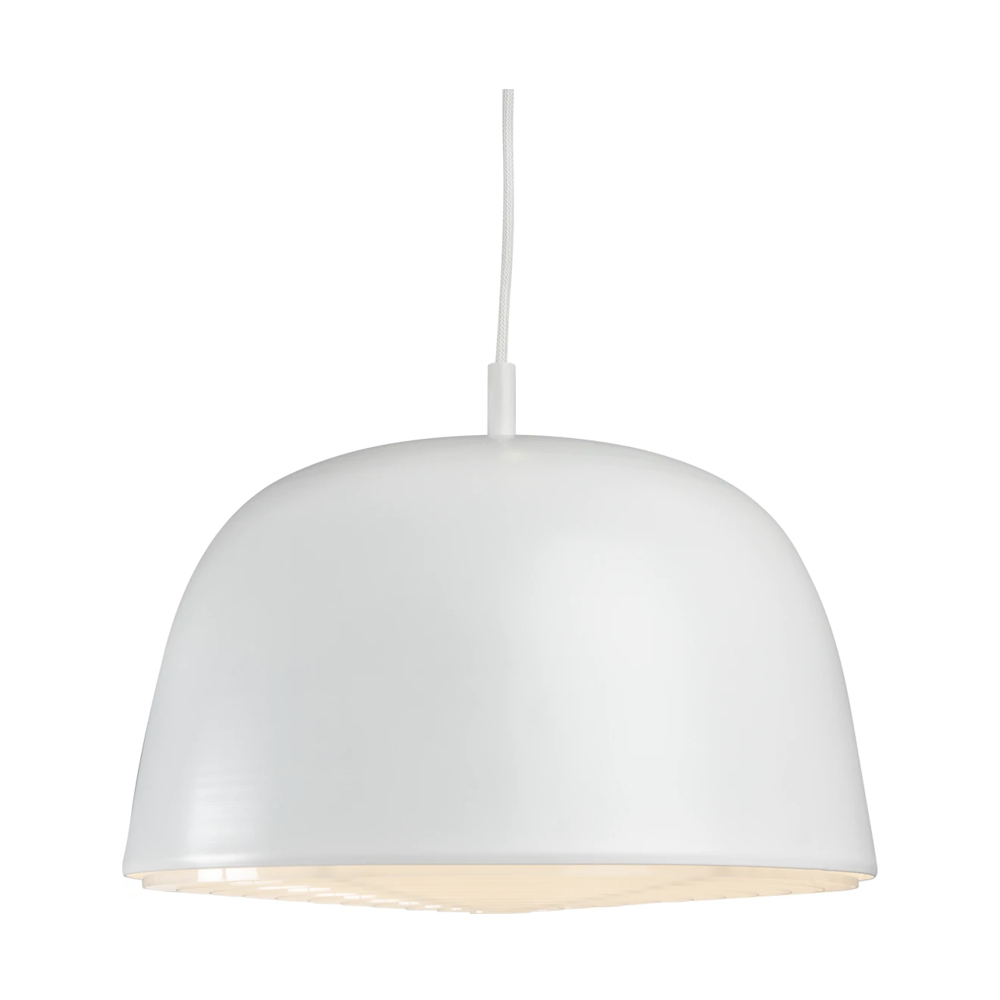 Pendellampe Bamse Med Dæmpbar LED 830 14W 220-240V 1620lm 3000K Mat Hvid IP20 Solar Light