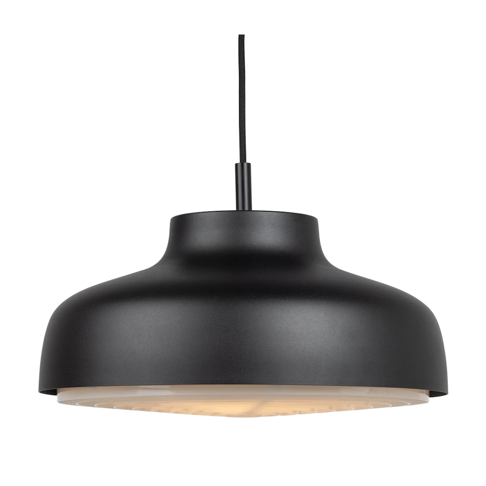 Pendellampe Retro Med Dæmpbar LED 830 E27 14W 220-240V 1720lm 3000K Mat Sort IP20 Solar Light