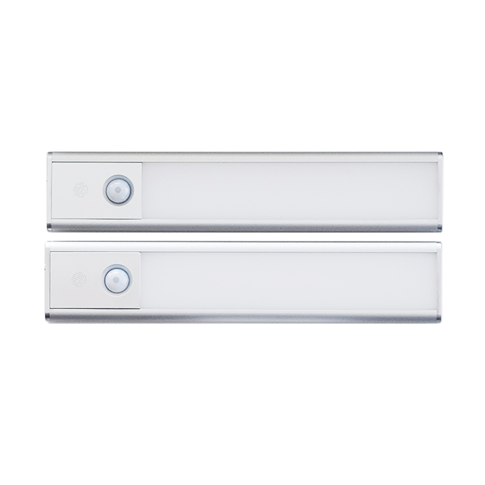 Lysstribe LED Bevægelsesstyret Genopladelig 20cm 2stk Sunmatic