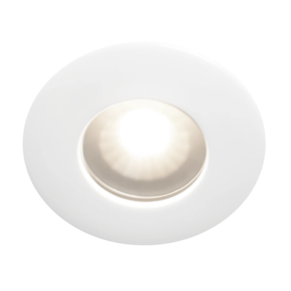 Downlight LED 1208 4,7W 12V 350lm 2700K IP44 Hvid HideaLite