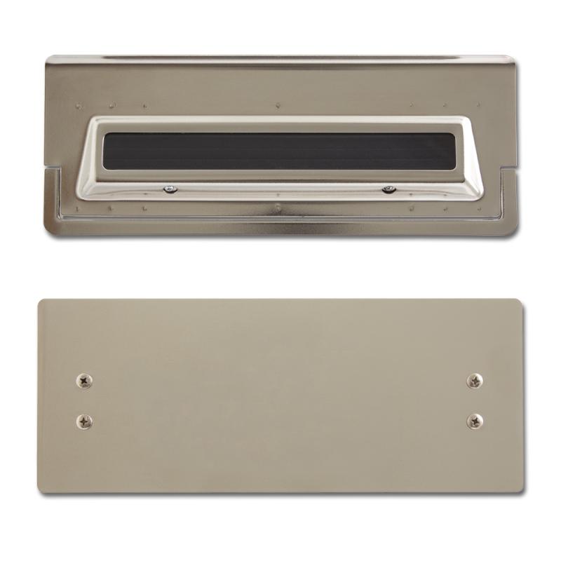 Brevinkast Med Baklucka 4 Nickel 45-49mm Habo 11811