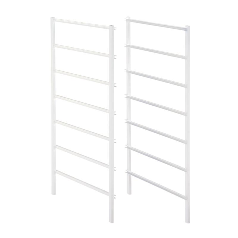 Stativ Ender Højde 44, 74, 104cm Hvid elfa (740mm)