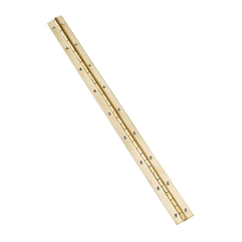 Klaverhængsel 25x557mm Stål Forniklet 5stk Bårebo 815231