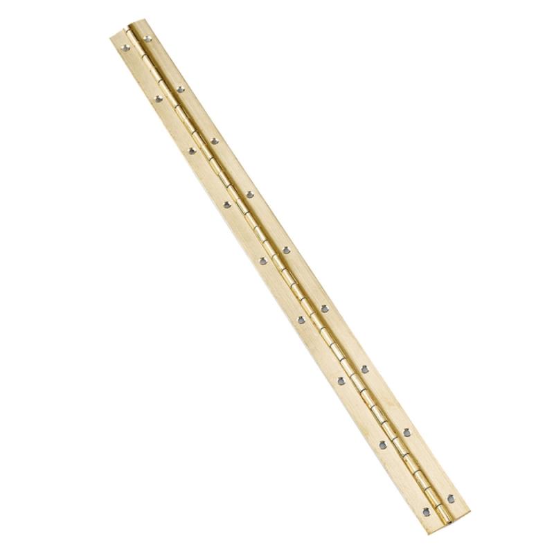 Klaverhængsel 32x840mm Messing Bårebo 815238