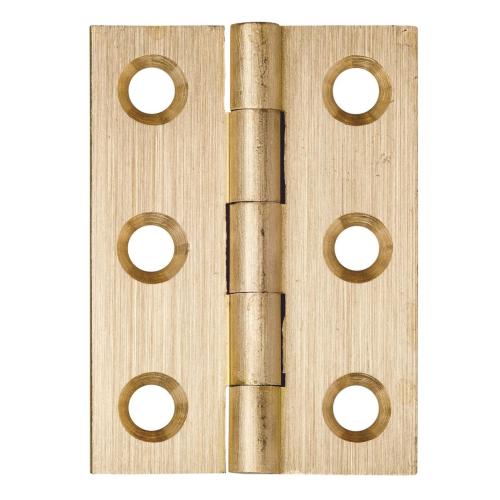 Plåtgångjärn 4001 50mm Mässing 2stx5pak Bårebo 811714