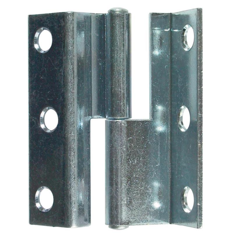 Hængsler Vinklet 5006 Venstre 55mm Galvaniseret 2stkx10pakke​ Bårebo 811305