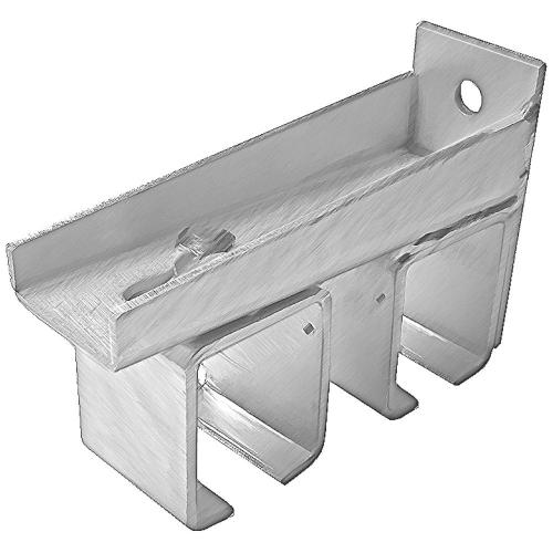 Väggkonsol Dubbel KVD 502 För Skena K300 & K500, Helaform