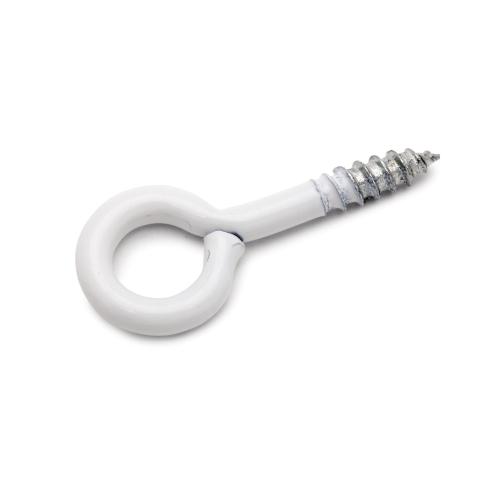 Skrueøje 16x6mm Hvidlakeret 3stkx5pakke​ Bårebo ​154082