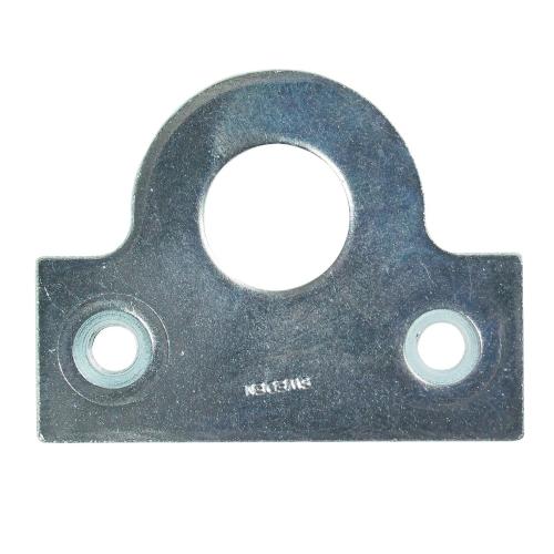 Hængelåsplade 358Z Galvaniseret 2stk Bårebo 820906