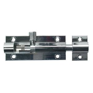 Glidebolt 63x25mm Forniklet Messing 5stk Bårebo 820696