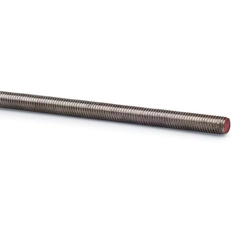 Gevindstang, Rustfri, MHGS A4, M6x1000mm, Fast 107606