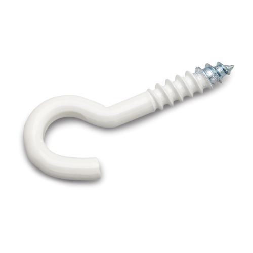 Lampekrog Art23 50x11x4,7mm Hvidlakeret 2stkx10pakke Bårebo 154242