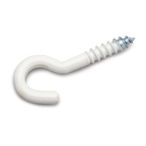 Lampekrog Art23 50x11x4,7mm Hvidlakeret 2stkx10pakke Bårebo 154242