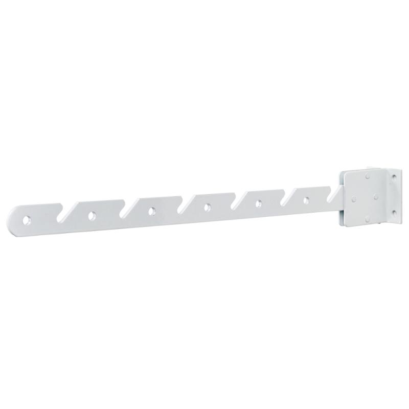 Balkonophæng 740 440mm Hvid Lak 5stk Bårebo 822437