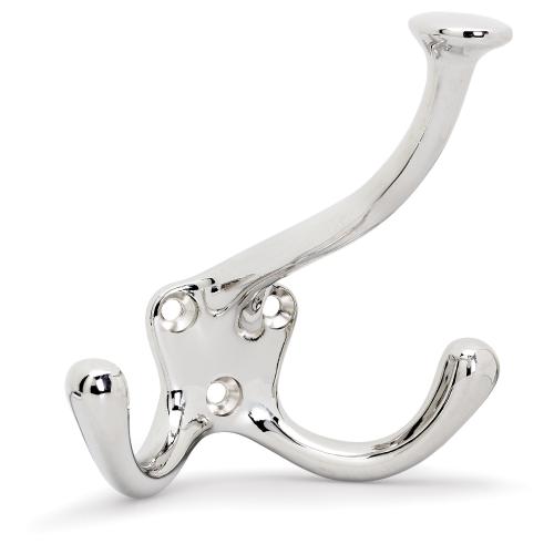 Klädkrok 82 Förnicklad 5st Bårebo 658203