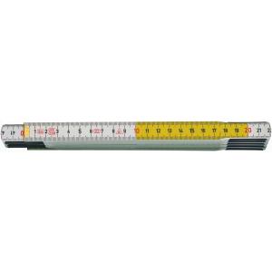 Meter Stick T59-2-10, 2m, White/Yellow, 10pcs, Hultafors