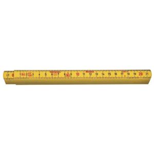 Meterstick G59/1-10 Mini, 1m, Yellow, 10pcs, Hultafors