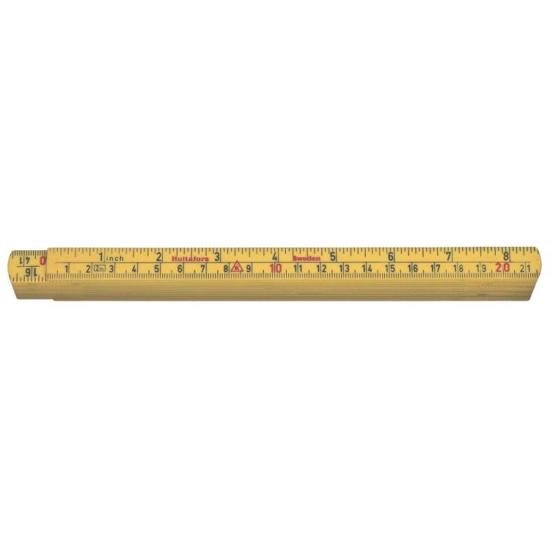 Meterstock G61-2-10, 2m, Gul, 10st, Hultafors