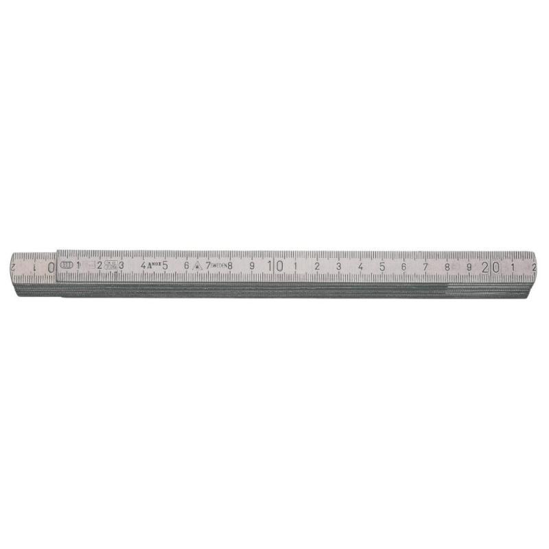 Meterstock Aluminium A59, 2m, Hultafors