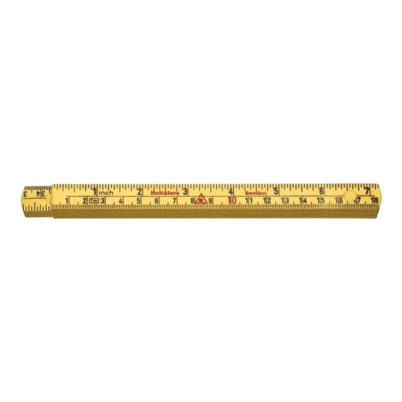 Meterstock G61-1-6, 1m, Gul, 10st, Hultafors