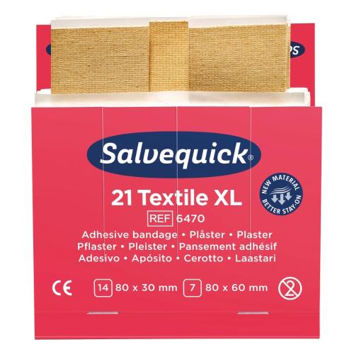 Plastre Textil XL, Refill, Salvequick