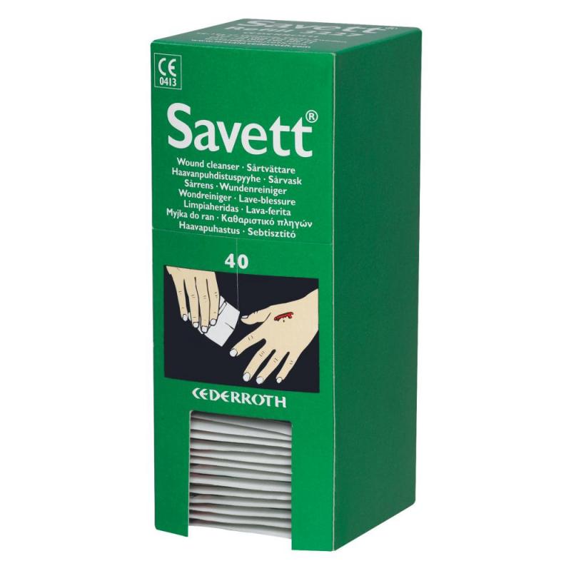 Sårtvättare Cederroth 40st