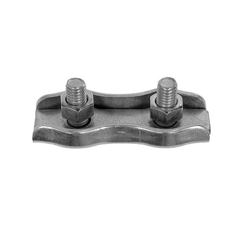 Kabellås/Låseplade Forzinket, 5mm, 25stk, Bårebo 261791