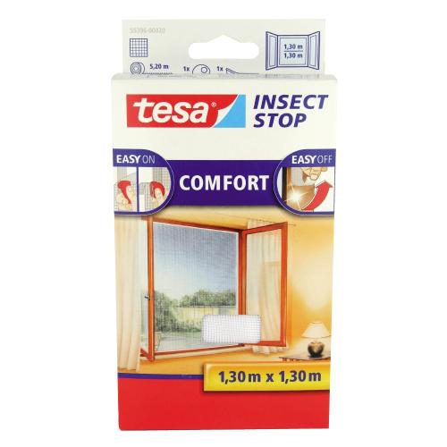 Insektnet Vindue Indad, Hvid, 8stk, Tesa