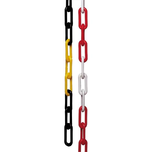 Plastkæde, 20m, Gul/Sort, Gunnebo