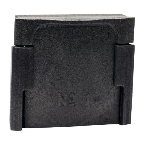 Sotlucka Nr 1, 125x125mm, Gjutjärn, Skeppshult 423001