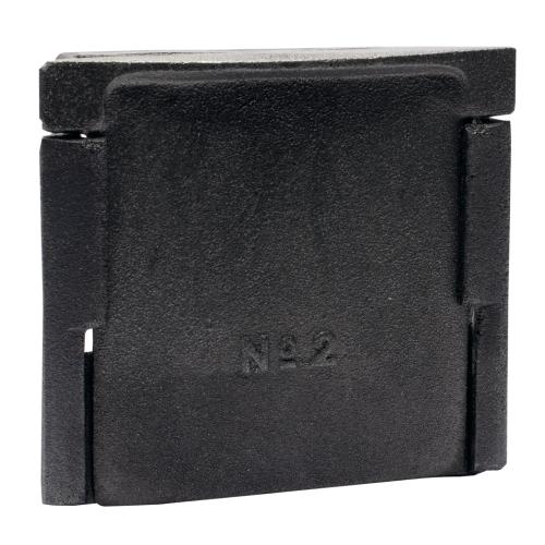 Sodluge Nr. 2, 150x150mm, Støbejern, Skeppshult 423002