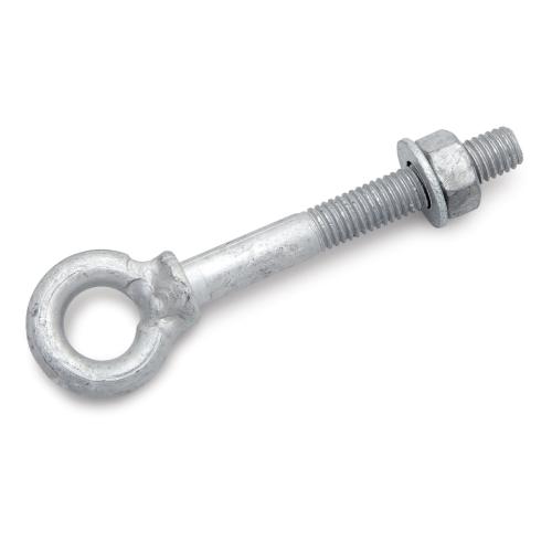 Ögleskruv Med Mutter M8 Varmförzinkad 5st Bårebo 264208