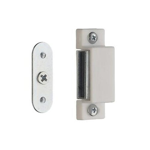 Magnetisk Lås Hvid 10stk Beslagsboden B300/10