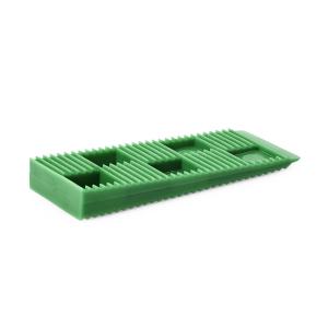 Wedge 8030 Plastic Green, 80x30x10mm, 16pcs, Habo 26583