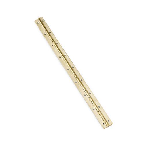 Pianogångjärn 195, 280mm Matt Mässing, Habo 7419