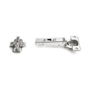 Self-Closing Hinge 550, Nickel, 2pcs, Habo 95430