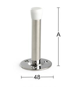 DÖRRSTOPP 7470 KROM 130MM 10-Pak HABO