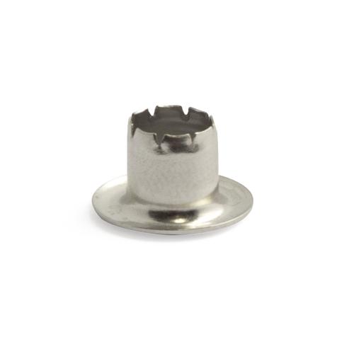 Skrueskive Til Dørstop 26-29, Nikkel, 100stk, Habo 86306