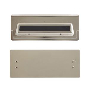 Letter Box With Tailgate 4, 40-44mm Nickel, Habo 49825