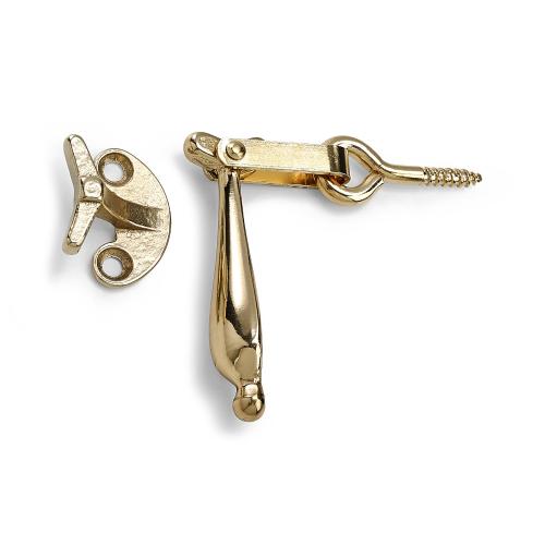 Fönsterlås 1324 Polerad Mässing, Habo 11106