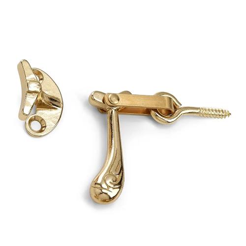 Fönsterlås 380 Polerad Mässing, 50st, Habo 73486