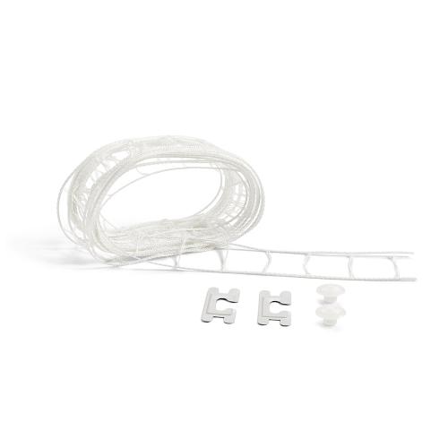 Stegband 1518-5, 3m, Vit, Habo 40824