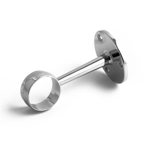 Rørholder Åben Model 759 Krom 2stk, Habo 21311