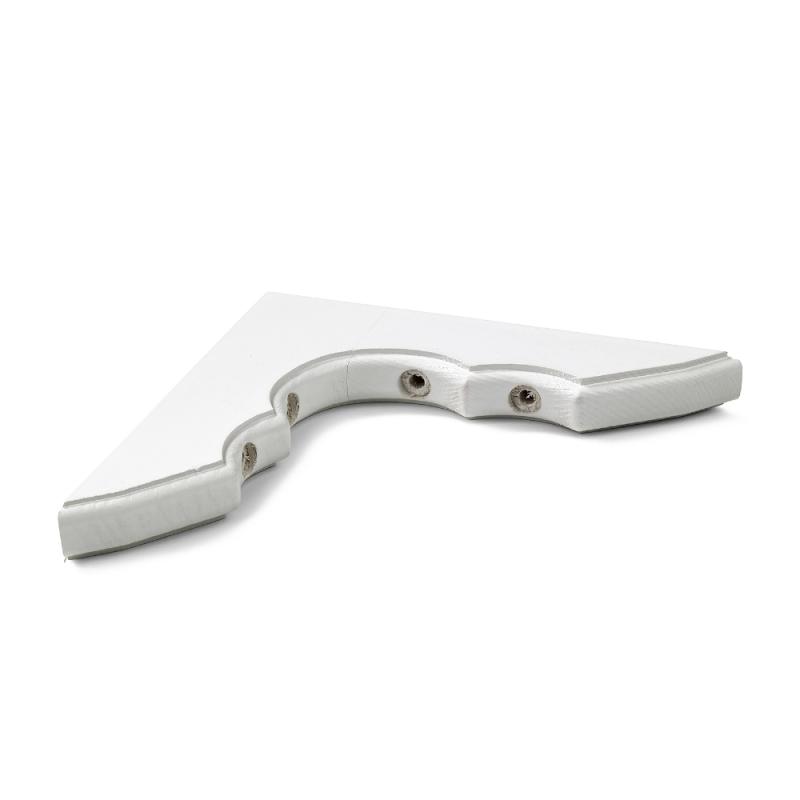 Beslag 167, 180x180mm, Hvid, Habo 85944