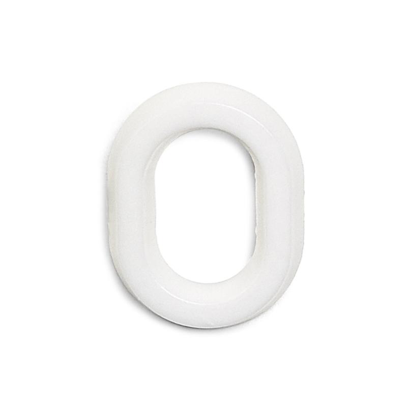 Bogstav O 1002 Hvid, 10stk, Habo 22921