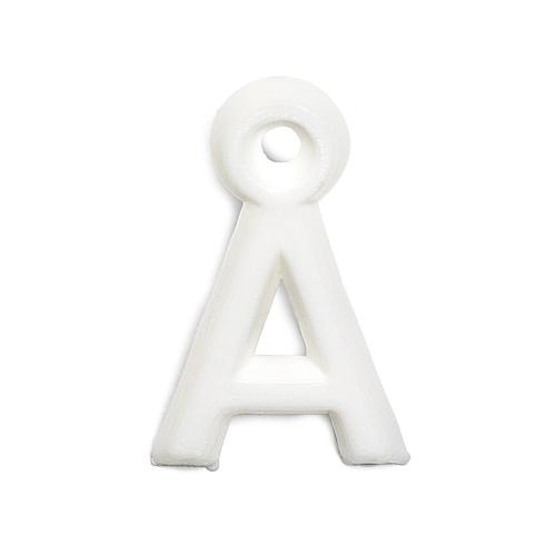 Bogstav Å 1002 Hvid, 10stk, Habo 23069
