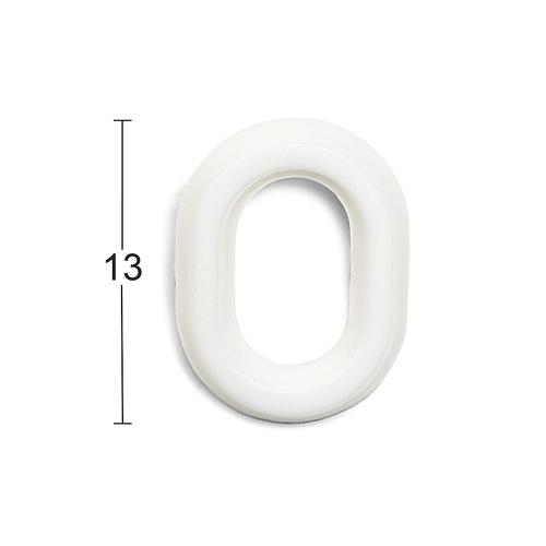 Nummer 1002 Hvid, 10stk, Habo