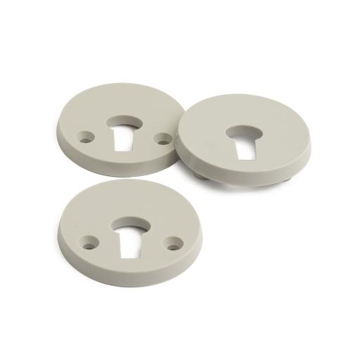 Nøgleplade 1970-1/3, Plast, Grå, Habo 40964