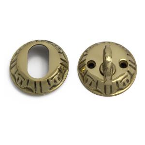 Cylinder Knob Set 1472-1473 With 11mm Cylinder Ring, Habo 55095